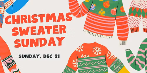 Christmas Sweater Sunday