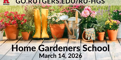 \ud83c\udf37 Home Gardeners School (In-person, full-day program)