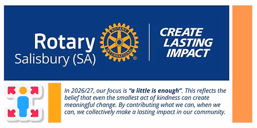 Changeover 2026: Rotary Club of Salisbury (SA)
