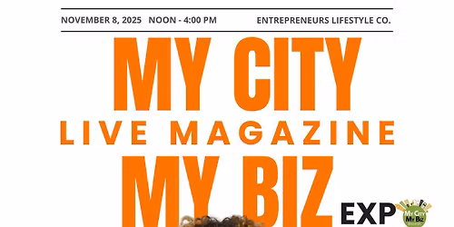 My City My Biz Live Magazine Vendor Call