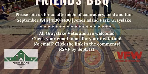 Veteran's Family & Friends Annual BBQ