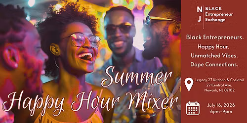 NJBEE Summer Happy Hour Mixer