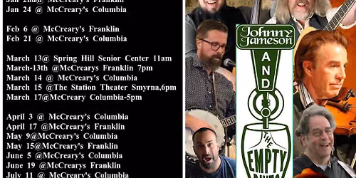 Johnny Jameson and The Empty Pints | LIVE MUSIC!