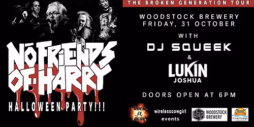 No Friends Of Harry LIVE - Halloween Party!