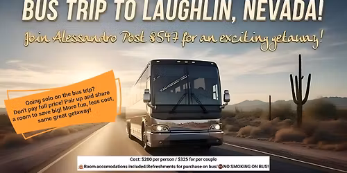 VFW Post 8547 Laughlin Bus Trip