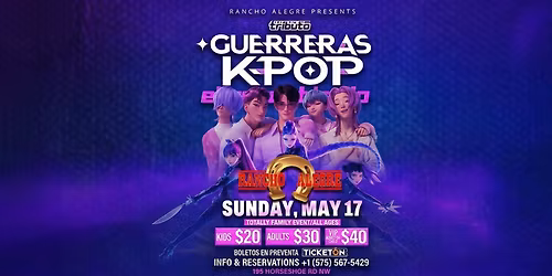 GUERRERAS K-POP EL ESPECTACULO 2PM