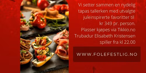 Juletapas på Rorbua