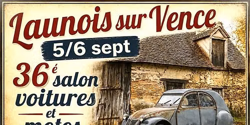 36\u00e9me Salon voitures et motos anciennes