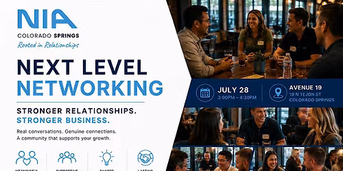 Next Level Networking- by NIA Colorado Springs