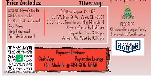 Spring Casino Bus Trip 2026