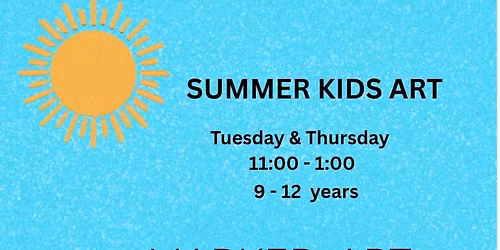 Summer Art 4 Kids - Marker Art