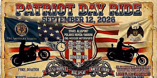 Spokane ALR Patriot Day Ride 2026