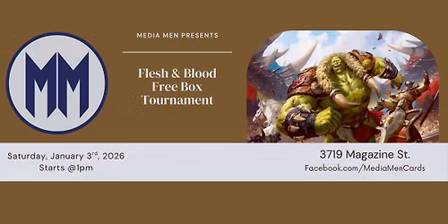 Flesh & Blood Free Box Tournament