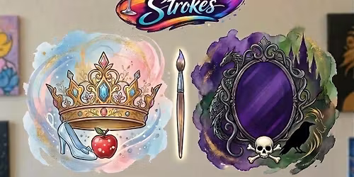 Princesses VS Villains Sips & Strokes \ud83d\udc51\ud83c\udf4e