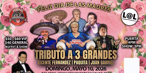 Dia De Las Madres Show & Buffet