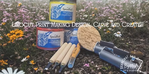 Art workshop \u2013 Linocut Printmaking Design, Carve and Create!! 