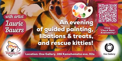 Spring Equinox Paint&Purr at One Gallery