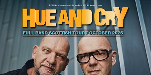 Hue and Cry + Roachford at Symphony Hall Birmingham UK