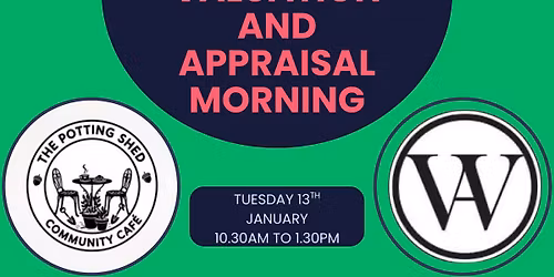 Windsor Auctions Appraisal and Valuation Morning at The Potting Shed Community Cafe