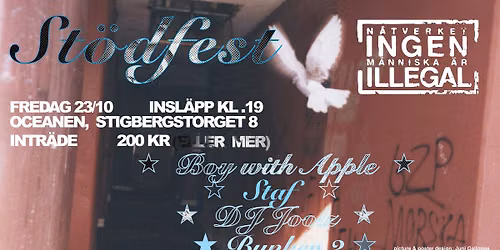 St\u00f6dfest | Ingen M\u00e4nniska \u00e4r Illegal | Oceanen