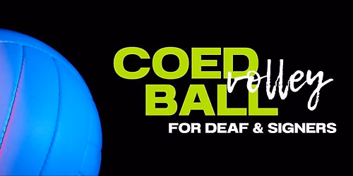 Third Annual Coed Volleyball Tournament 