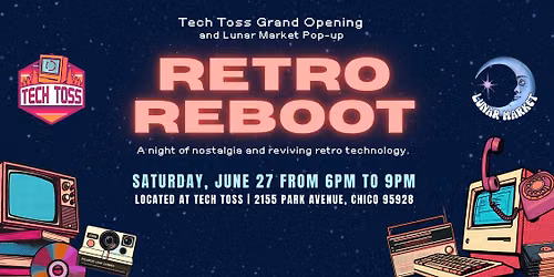 Tech Toss x Lunar Market: Retro Reboot