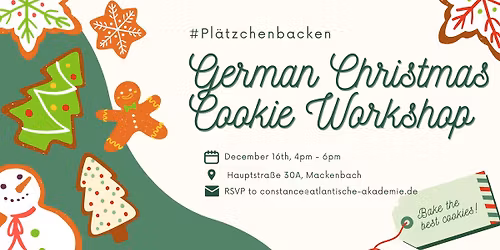 German Christmas Cookie Workshop