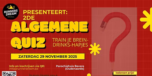 Runners Dream, 2de Algemene Quiz