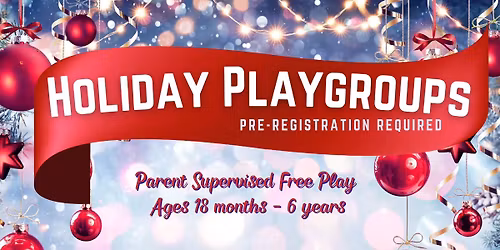 Comet's Preschool Playgroup Monday 12\/22\/2025