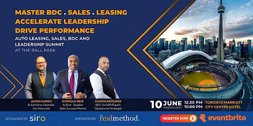 Auto Leasing\/Sales\/ Leadership & BDC Summit, at The Ball Park\u26be