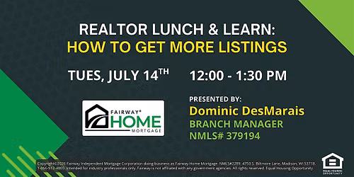 Realtor Lunch & Learn: How to Get More Listings