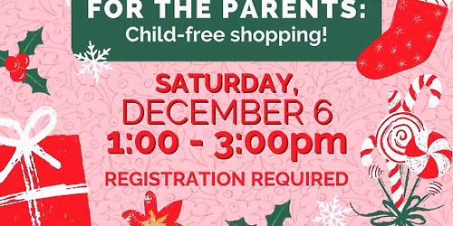 Christmas Drop 'N' Shop at Olds Library