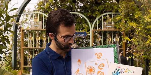 Taller ilustraci\u00f3n Art & Drinks Barcelona