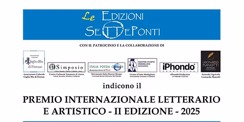 Premio Internazionale Letterario e Artistico "Setteponti" - II Edizione 2025