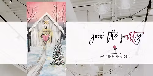 Dreamy Winter Barn | Wine & Design