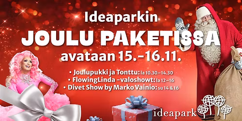 Joulunavaus Ideaparkissa