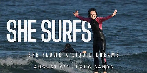 She Surfs: An Evening of Waves, Play, and Connection