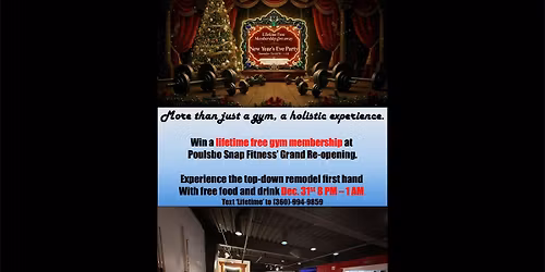 Poulsbo Snap Fitness Grand Re-opening party