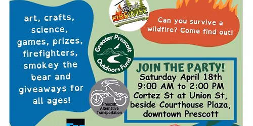 YES! at Prescott Earth Day Celeberation!!!!