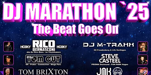 DJ MARATHON ´25 - The Beat Goes On