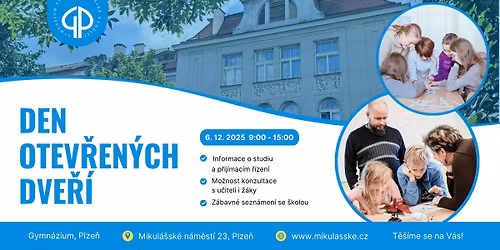 Den otev\u0159en\u00fdch dve\u0159\u00ed na Mikul\u00e1\u0161sk\u00e9m gymn\u00e1ziu