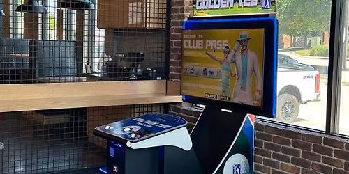 Inaugural Golden Tee Tournament at Shark Club