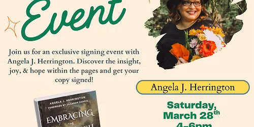 Book Signing & Author Chat with Angela J Herrington at The Press Valpo