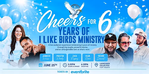 Cheers for 6 Years of I Like Birds Ministry (LIVE AUDIENCE SHOW)