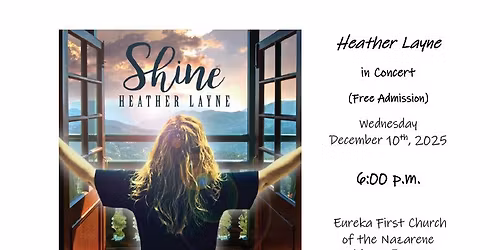 Heather Layne in concert at Celebrate Recovery!