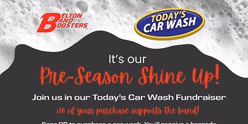 Pre-Season Car Wash Fundraiser