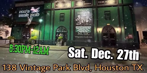KIDD SIX @ Mo\u2019s Irish Pub Vintage Park