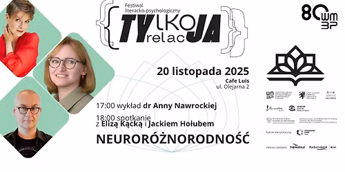 TYlko relacJA: spotkanie z Eliz\u0105 K\u0105ck\u0105 i Jackiem Ho\u0142ubem