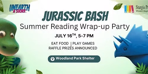 Jurassic Bash- Summer Reading Wrap-up Party