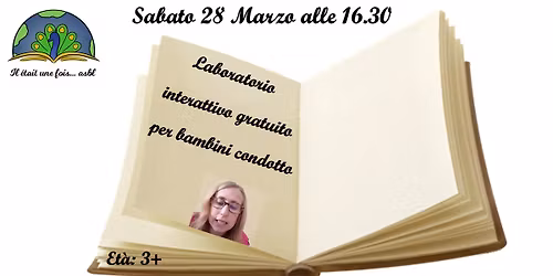 Laboratorio interrativo gratuito per bambini (3+) animato da Giusy